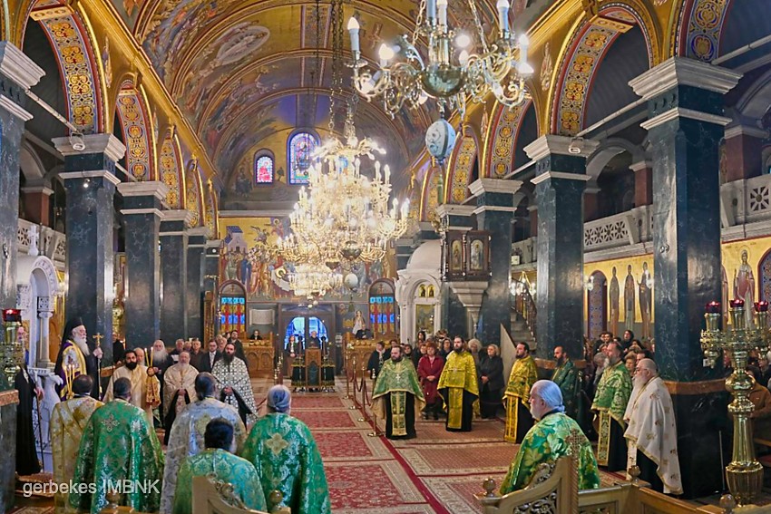 Τελέστηκε ο Δ´ Κατανυκτικός Εσπερινός στη Βέροια- Μίλησε ο Ιερομὀναχος Γεννάδιος Βατοπαιδινός