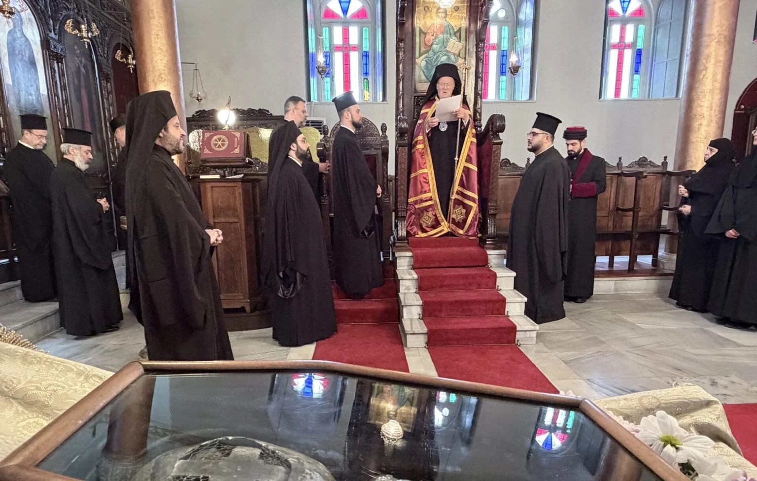 Πατριαρχική χοροστασία στον πανηγυρίζοντα Ι.Ν. Αγίων Θεοδώρων της Κοινότητας Βλάγκας