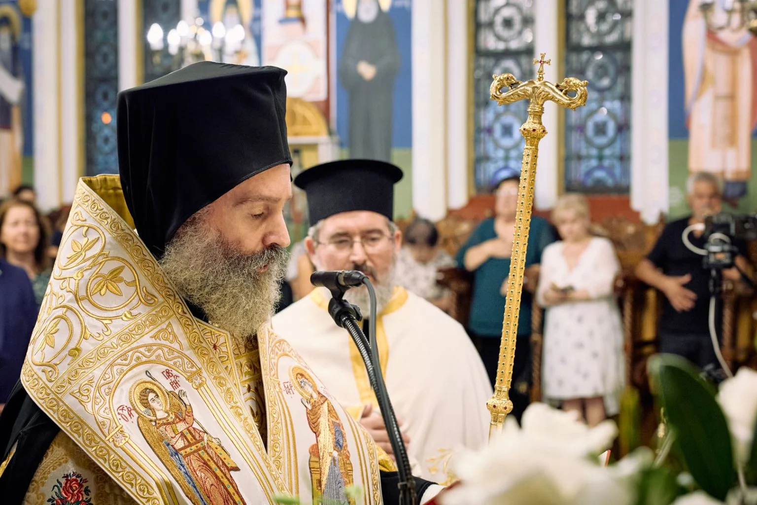 Χειροθεσία Πρωτοπρεσβυτέρου από τον Αρχιεπίσκοπο Αυστραλίας Μακάριο