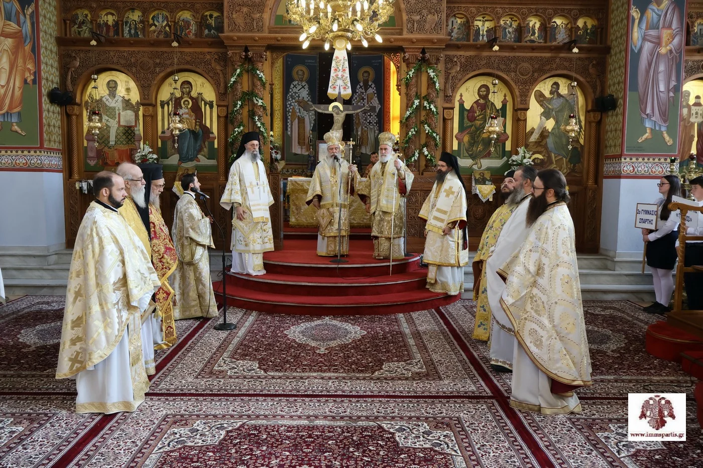 Σπάρτη: Πολυαρχιερατικό Συλλείτουργο για τους Λάκωνες Αγίους