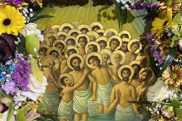 Πρόγραμμα Ακολουθιών του πανηγυρίζοντος Ιερού Ναού Αγίων Τεσσαράκοντα Μαρτύρων Λαρίσης