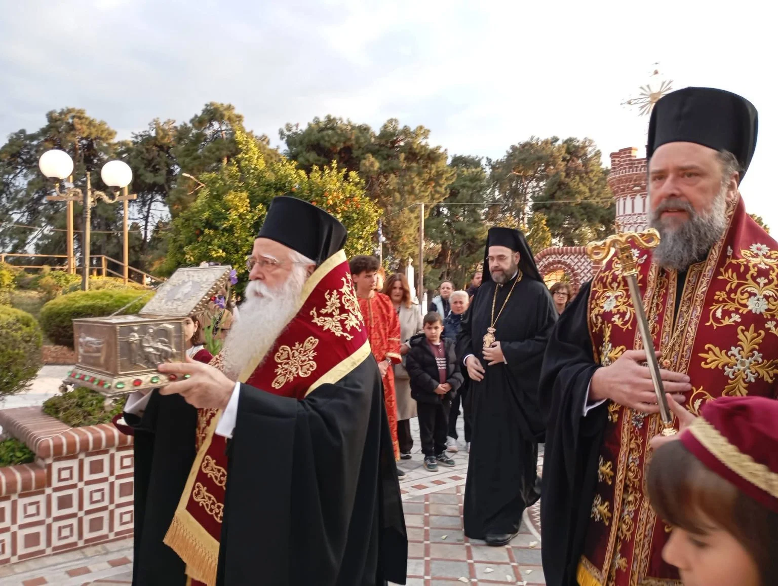 Μαγνησία: Λαμπρή υποδοχή του Ιερού Λειψάνου του Αγίου Δημητρίου στη Νέα Αγχίαλο