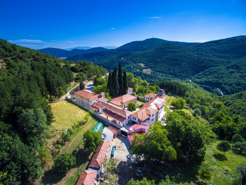 Αγρυπνία για τον Ακάθιστο Ύμνο – Η Αγία Ζώνη της Υπεραγίας Θεοτόκου στην Ιερά Μονή Άνω Ξενιάς