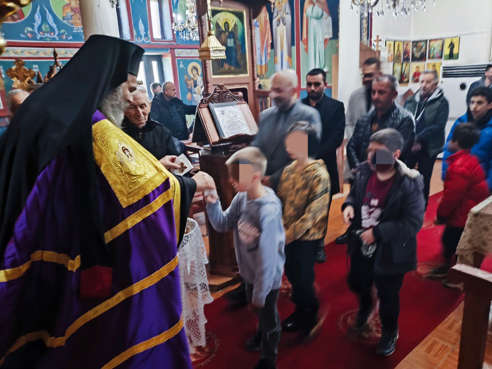 Ο τελευταίος Κατανυκτικός Εσπερινός της  Αγίας και Μεγάλης Τεσσαρακοστής στη Μητρόπολη Φλωρίνης,