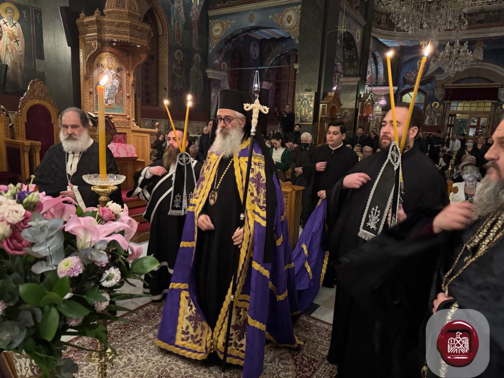 Η ακολουθία του Νυμφίου στον Ι.Μ.Ν. του Αγίου Νικολάου Αλεξανδρουπόλεως (Μ. Τρίτη εσπέρας).