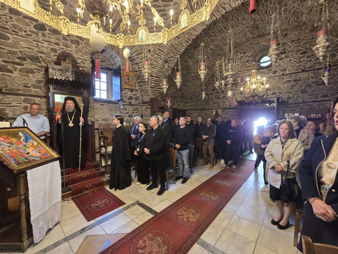 Κυριακή του Αντίπασχα στο Ιερό Προσκύνημα Αγίας Μαρίνης Μοδίου