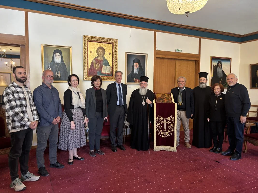 Παραδόθηκε στην Αρχιεπισκοπή Κρήτης εικόνα της «Παναγίας Αμολύντου», από τη Γερμανία