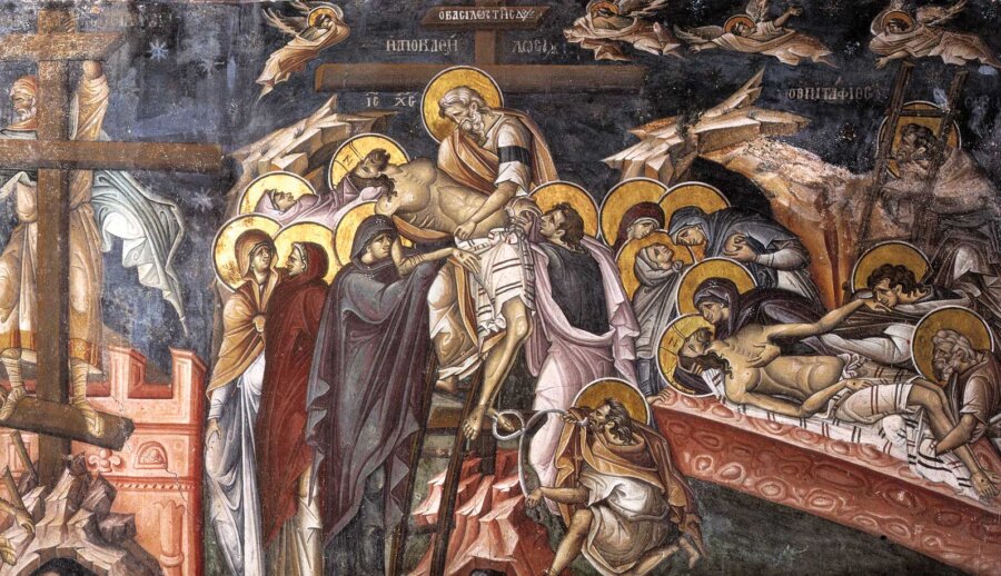 Ι.Μ. Αγ. Τριάδος Σπαρμού Ολύμπου: Πρόγραμμα Ακολουθιών Μ. Εβδομάδος