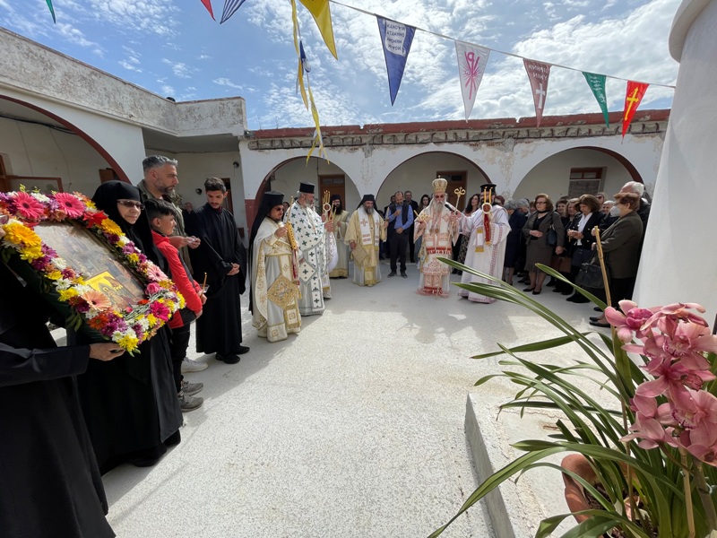 Εορτή Ζωοδόχου Πηγής στην Ιερά Μονή Παρθενώνος Κισάμου