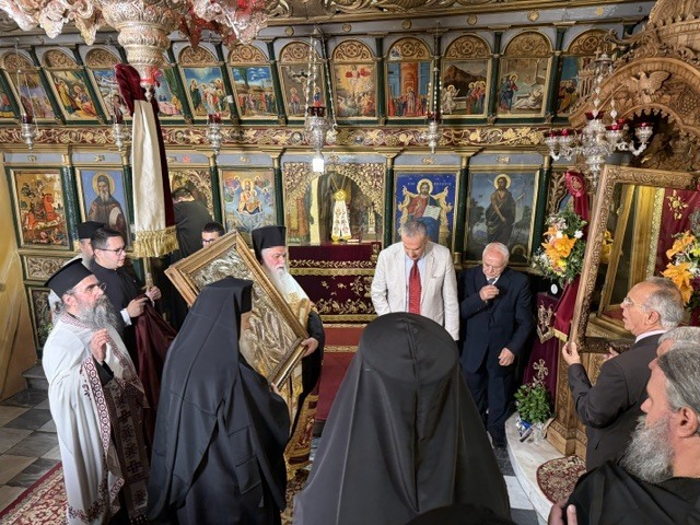 Η Απόδοση της εορτής της Ζωοδόχου Πηγής Παναγίας Τρυπητής στην Ιερά Μητρόπολη Καλαβρύτων