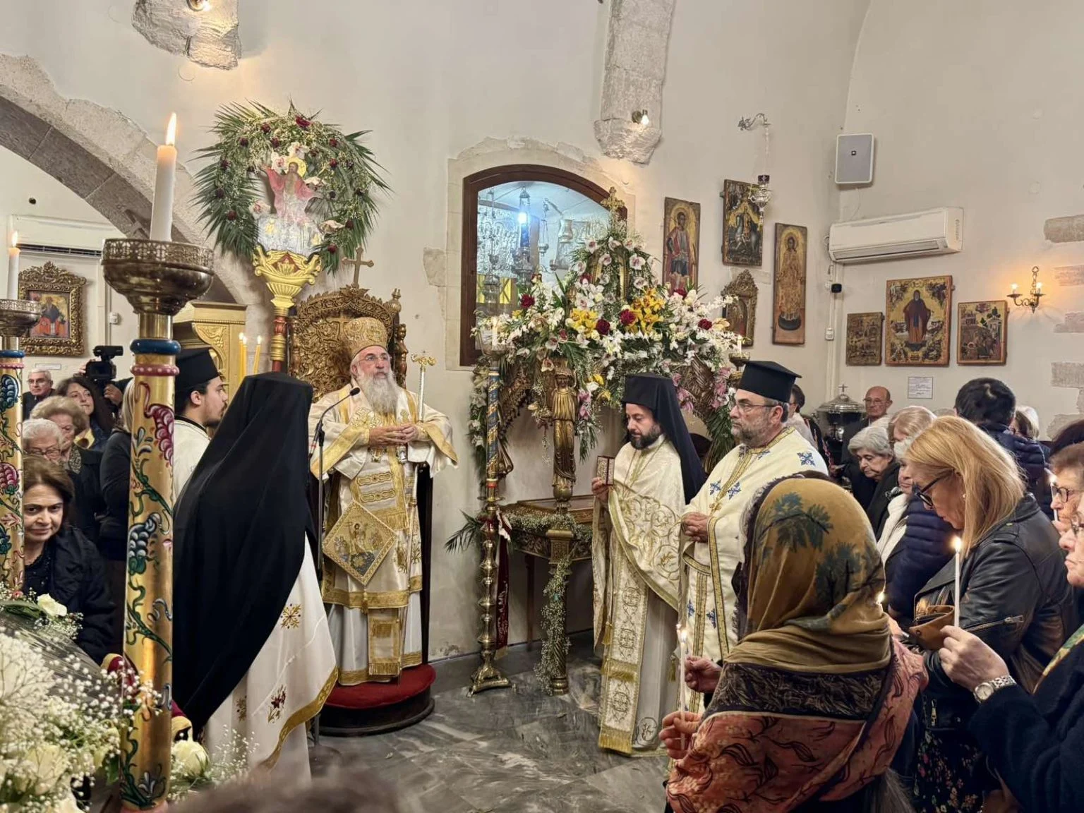 Ηράκλειο: Με λαμπρότητα ο εορτασμός του θαύματος του Αγίου Μηνά, 200 έτη μετά τη 18η Απριλίου 1826