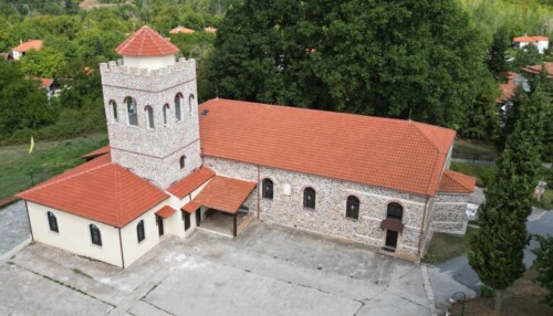 Νεοχώρι Χαλκιδικής : Υποδοχή Ιερού Λειψάνου του Αγίου Παρθενίου, και της θαυματουργού Ιεράς Εικόνας της Παναγίας της Ευεργετινής  από το Άγιον Όρος