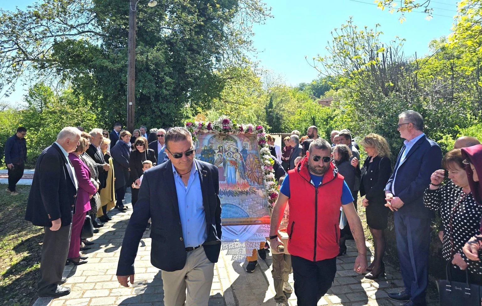 Ο εορτασμός της μνήμης των έξι Παρθενομαρτύρων του Γεροπλάτανου Χαλκιδικης