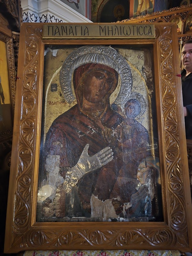 Η θαυματουργή εικόνα της «Παναγίας της Μηλιώτισσας» αναχωρεί απόψε από τον Ι.Ν. Αγ. Γεωργίου Γιαννιτσών