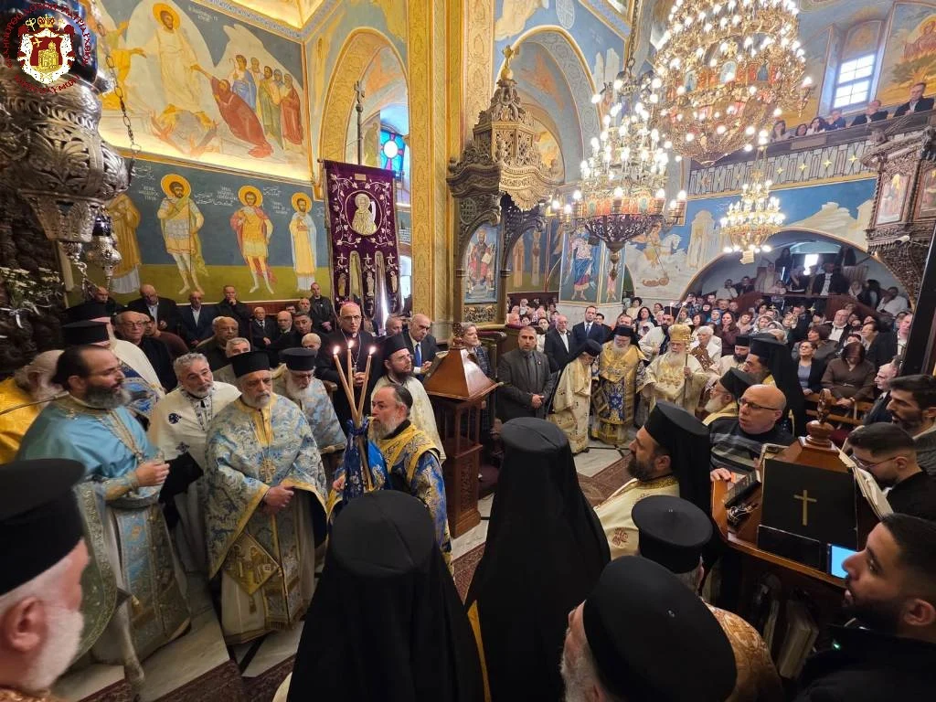 Η εορτή του Ευαγγελισμού της Θεοτόκου στη Ναζαρέτ και στο Θεομητορικό Μνήμα στη Γεσθημανή