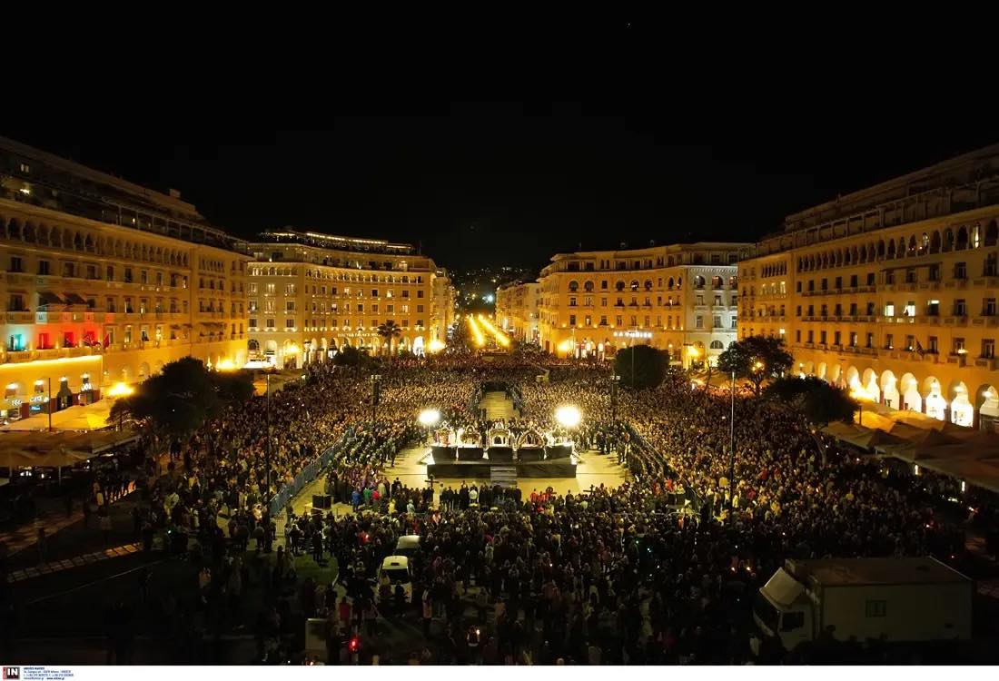 Συνάντηση Επιταφίων Ιεράς Μητροπόλεως Θεσσαλονίκης