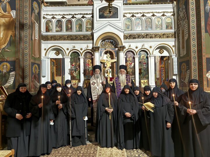 Μεγαλοσχημία Μοναχής στην Ιερά Μονή Γενεθλίου της Θεοτόκου (Πελαγίας)