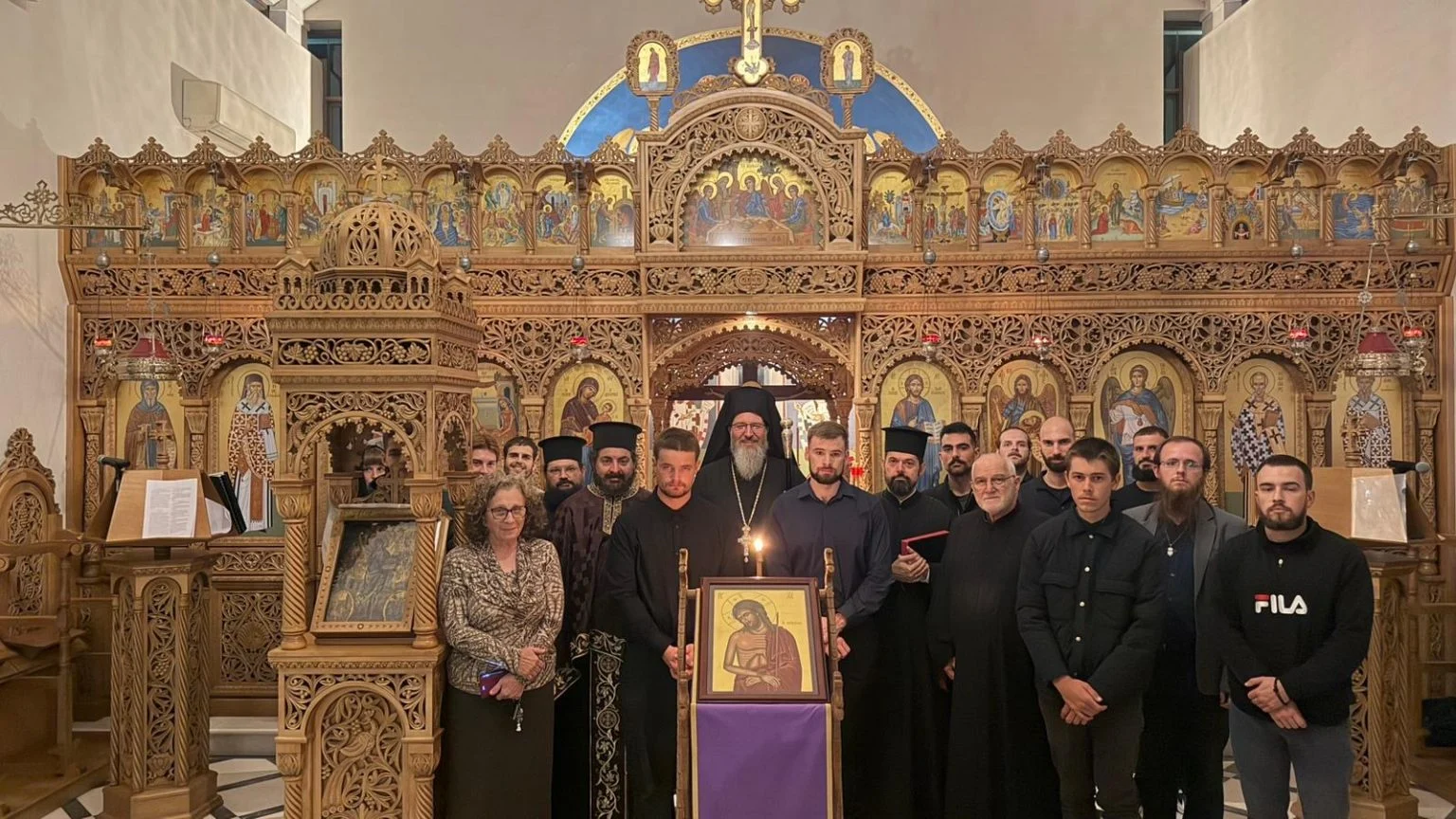 Η τρίτη Ακολουθία του Νυμφίου στο Μοναστήρι του Αγίου Ιωάννου στην Πέρθη