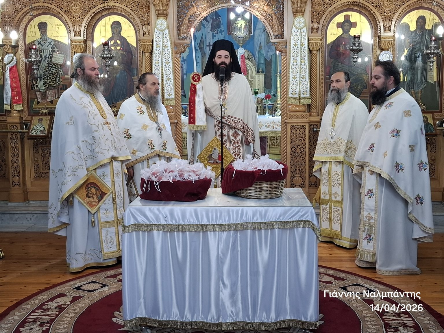 Η εορτή των Αγίων Ραφαήλ, Νικολάου και Ειρήνης στη Μητρόπολη Αλεξανδρουπόλεως