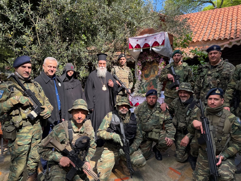 Ο Μητροπολίτης Κισάμου στην Ιερά Μητρόπολη Γουμενίσσης