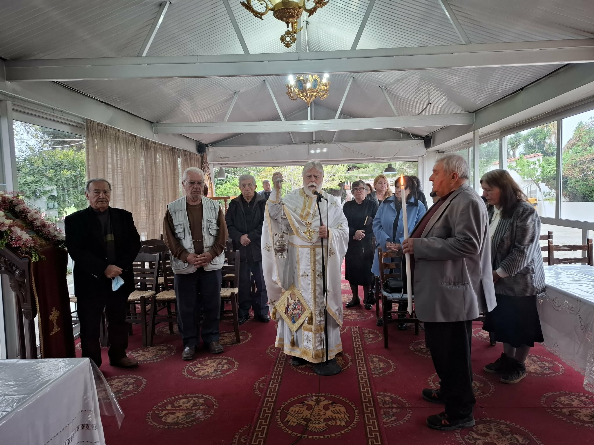 Η Εορτή της Ζωοδόχου Πηγής στον Ι.Ν. Παναγίας Ελεούσης στον Μαλακώντα Ερέτριας.