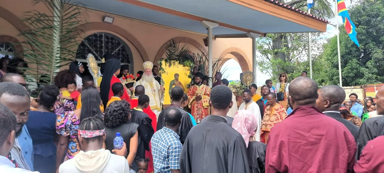 Η Πανήγυρις του Καθεδρικού Ναού του Αποστόλου Μάρκου στην πρωτεύουσα της Λ.Δ. Κονγκό