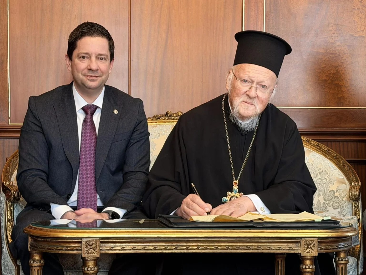 Τιμητική συμμετοχή του Οικουμενικού Πατριάρχου στην ίδρυση του Συλλόγου Αποφοίτων και Φίλων του ΕΚΠΑ