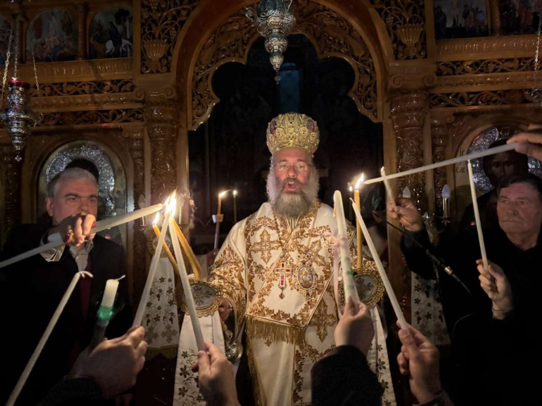 Η Ανάσταση και ο Εσπερινός της Αγάπης στην Ιερά Μητρόπολη Ρεθύμνης και Αυλοποτάμου