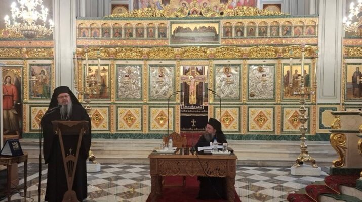 Ο Μητροπολίτης Λαρίσης ομιλητής στην Γ’ επετειακή Ιερατική Σύναξη στην Ι. Μ. Αιτωλοακαρνανίας