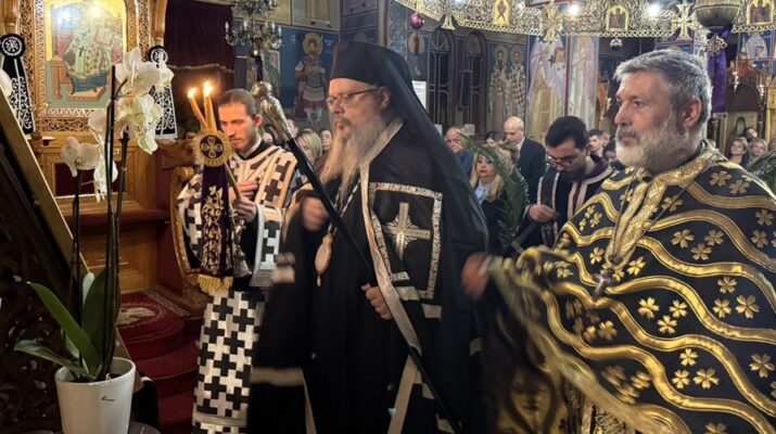 Το Τροπάριο της Κασσιανής στον Ιερό Ναό Αναλήψεως του Σωτήρος Λαρίσης