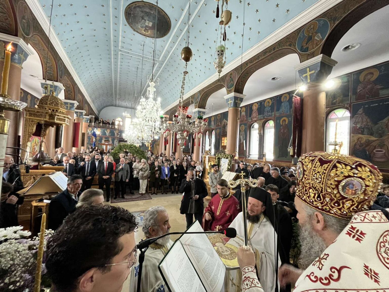 Με λαμπρότητα η εορτή του Αγίου Γεωργίου στην Ιερά Μητρόπολη Φλωρίνης, Πρεσπών και Εορδαίας