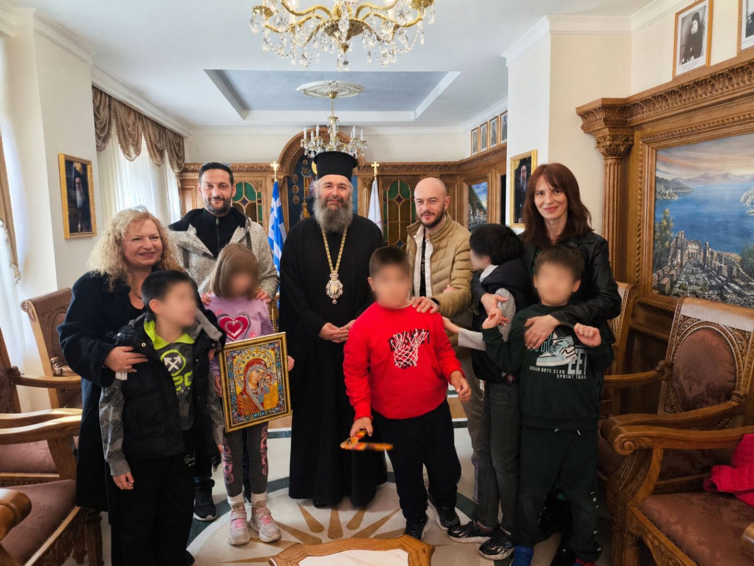 Μια ιδιαίτερη συνάντηση στο Επισκοπείο της Φλώρινας