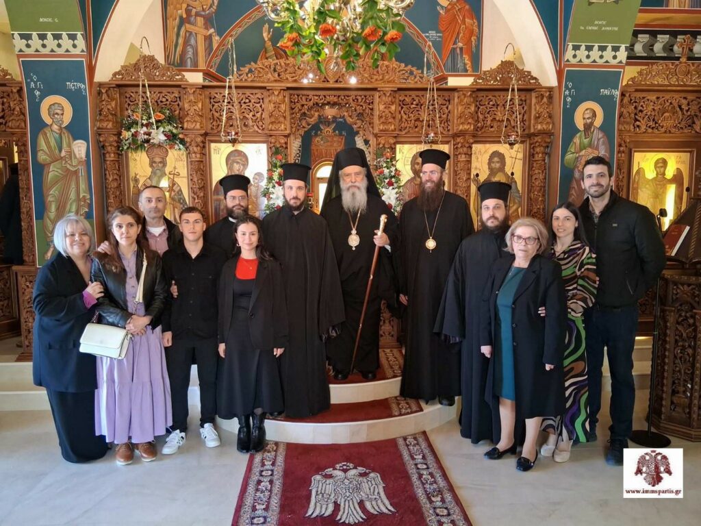 Πρώτη χειροτονία στον νεόδμητο Ι.Ν. Αγίου Ανανίου στη Σπάρτη