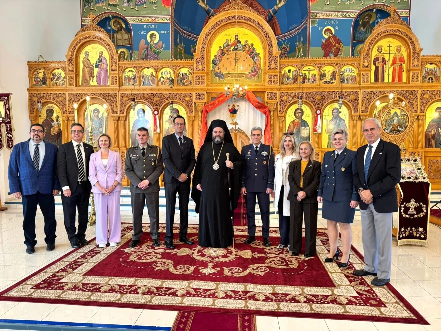 Αντιπροσωπεία του ΓΕΕΘΑ Ελλάδος στην Ι. Επισκοπή Βρισβάνης