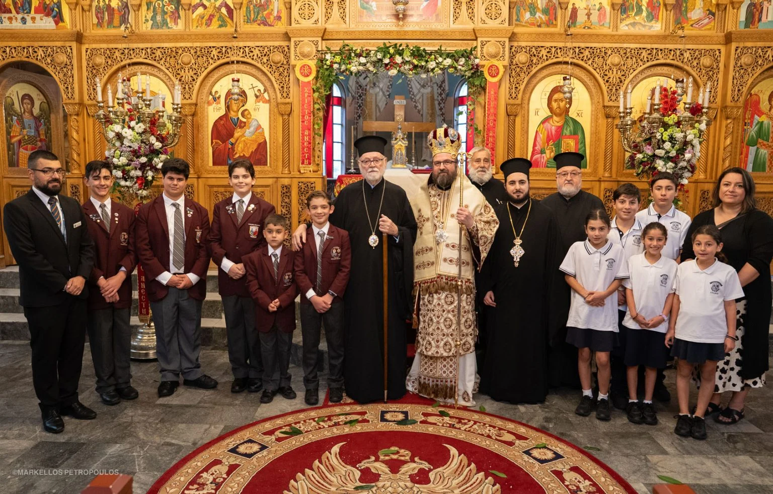 Μελβούρνη: Ο Επίσκοπος Κερασούντος Χριστοφόρος στην Παναγία Καμαριανή Red Hill