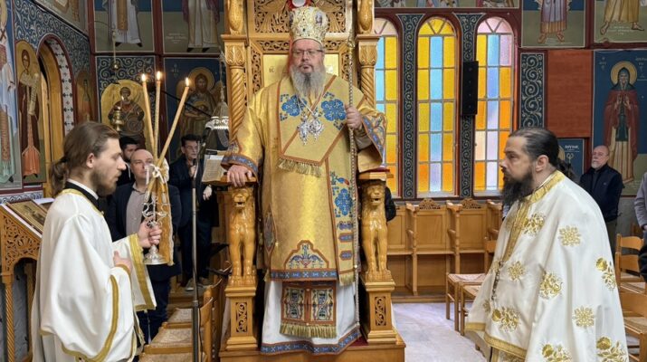 Κυριακή του Παραλύτου στον Ιερό Ναό Αγίων Κωνσταντίνου και Ελένης Αμπελώνος.